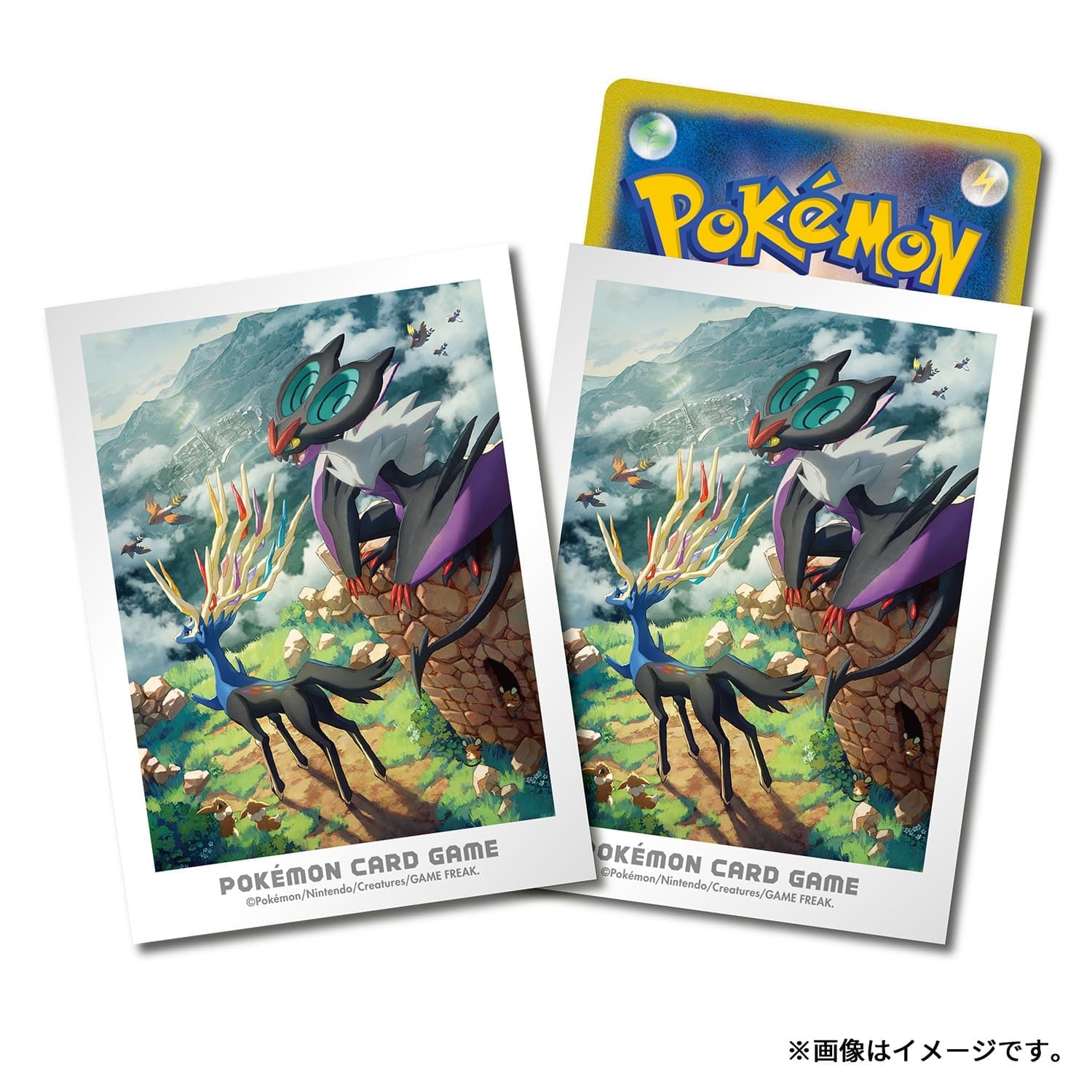 Pokemon TCG Deck Shield - Kalos Adventure: Xerneas & Noivern