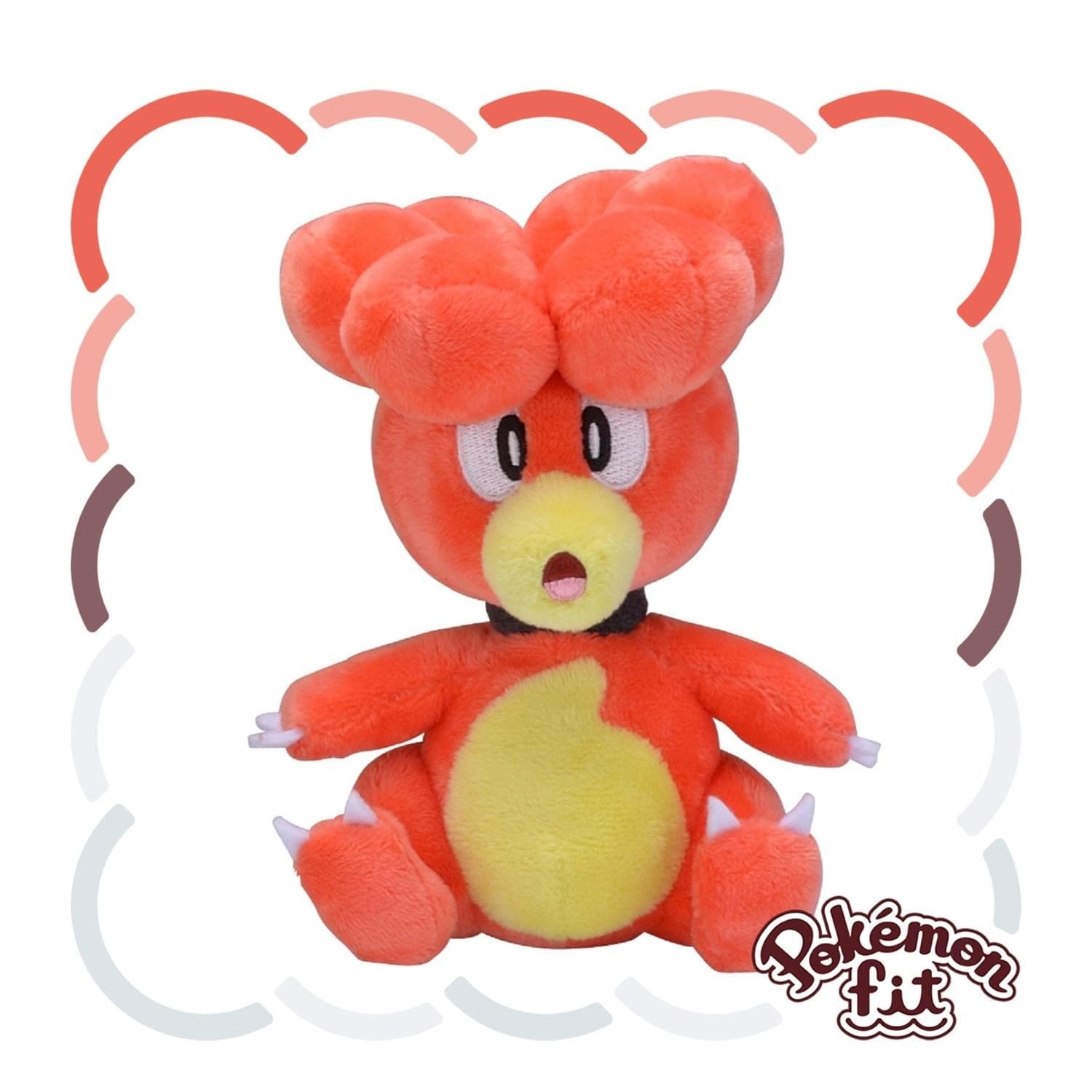 Magby #240 Pokémon Fit Official Plush | Pokémon Center Japan