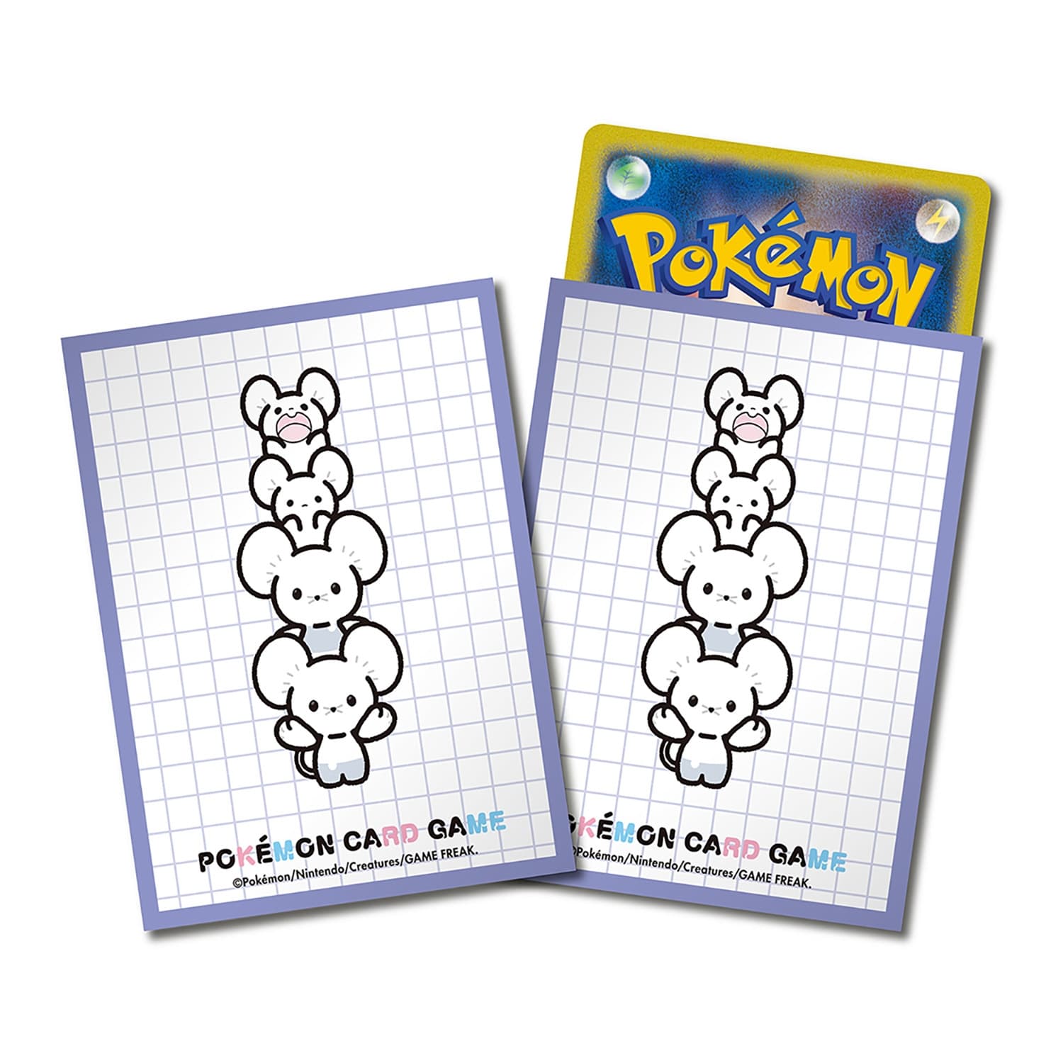 Pokémon TCG Deck Shield Sleeves – Maushold #925 Purple (Japan)