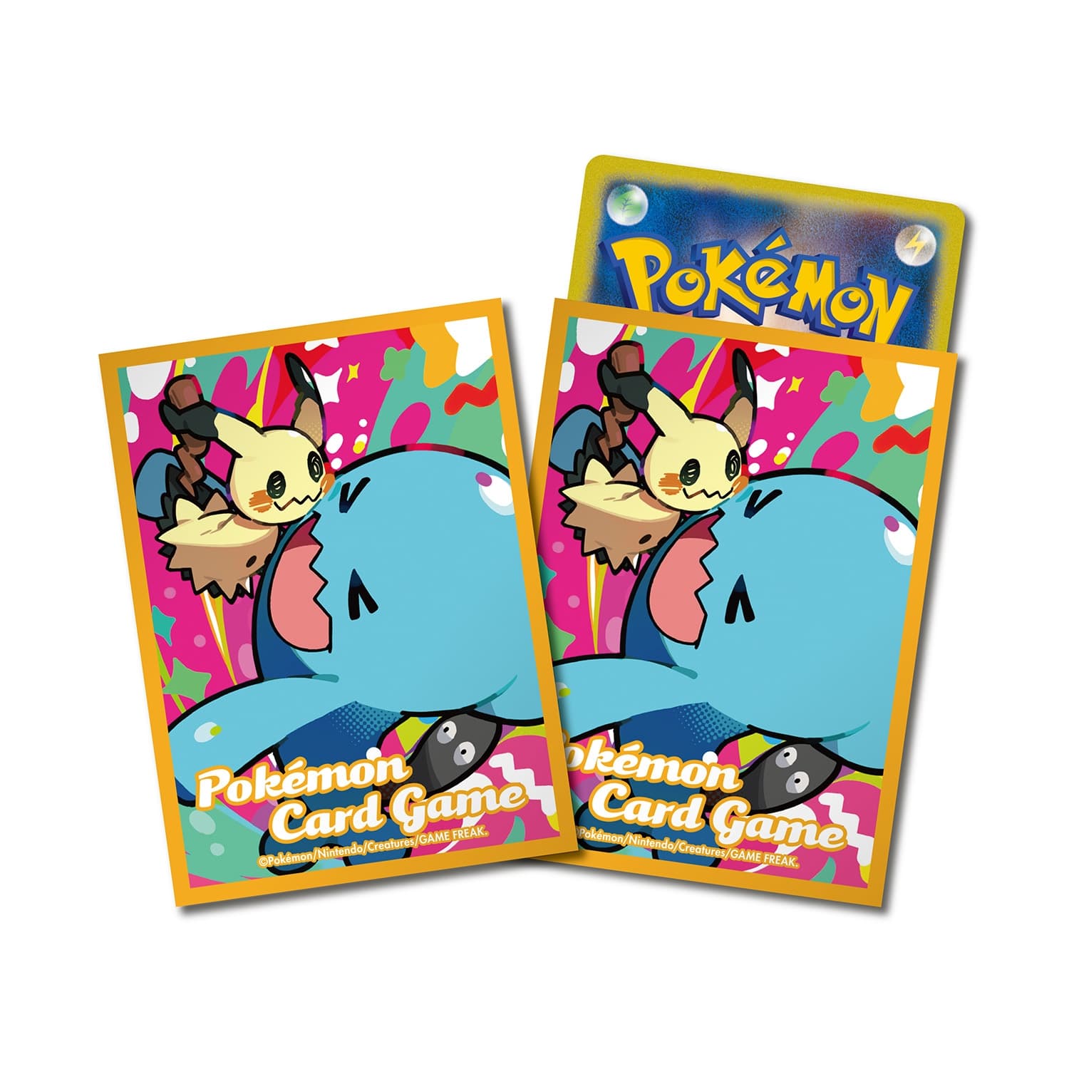 Pokémon TCG Deck Shield Mimikyu & Wobbuffet Orange | Japan Exclusive