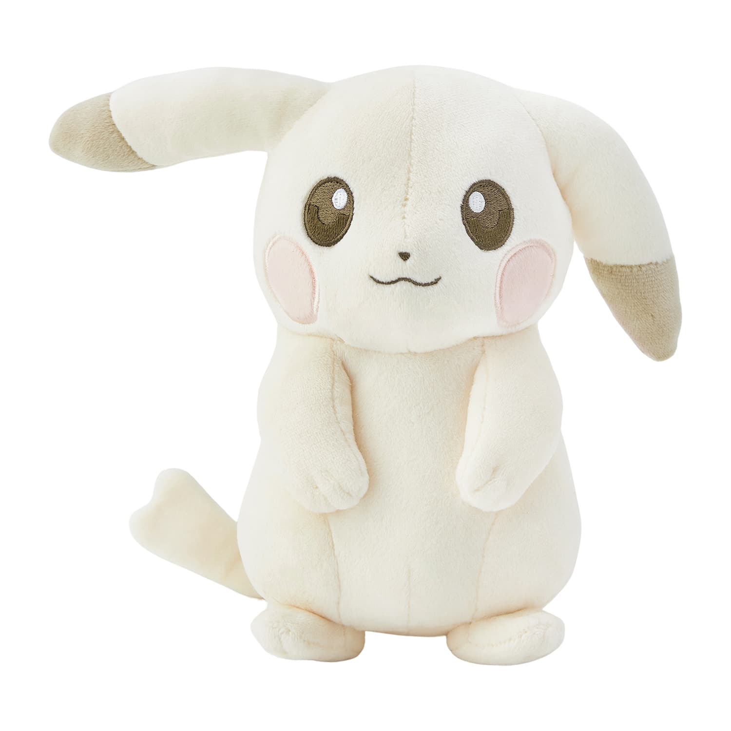 Pokémon Center Japan Pikachu Poco-A Plush – Pale Light Color Edition