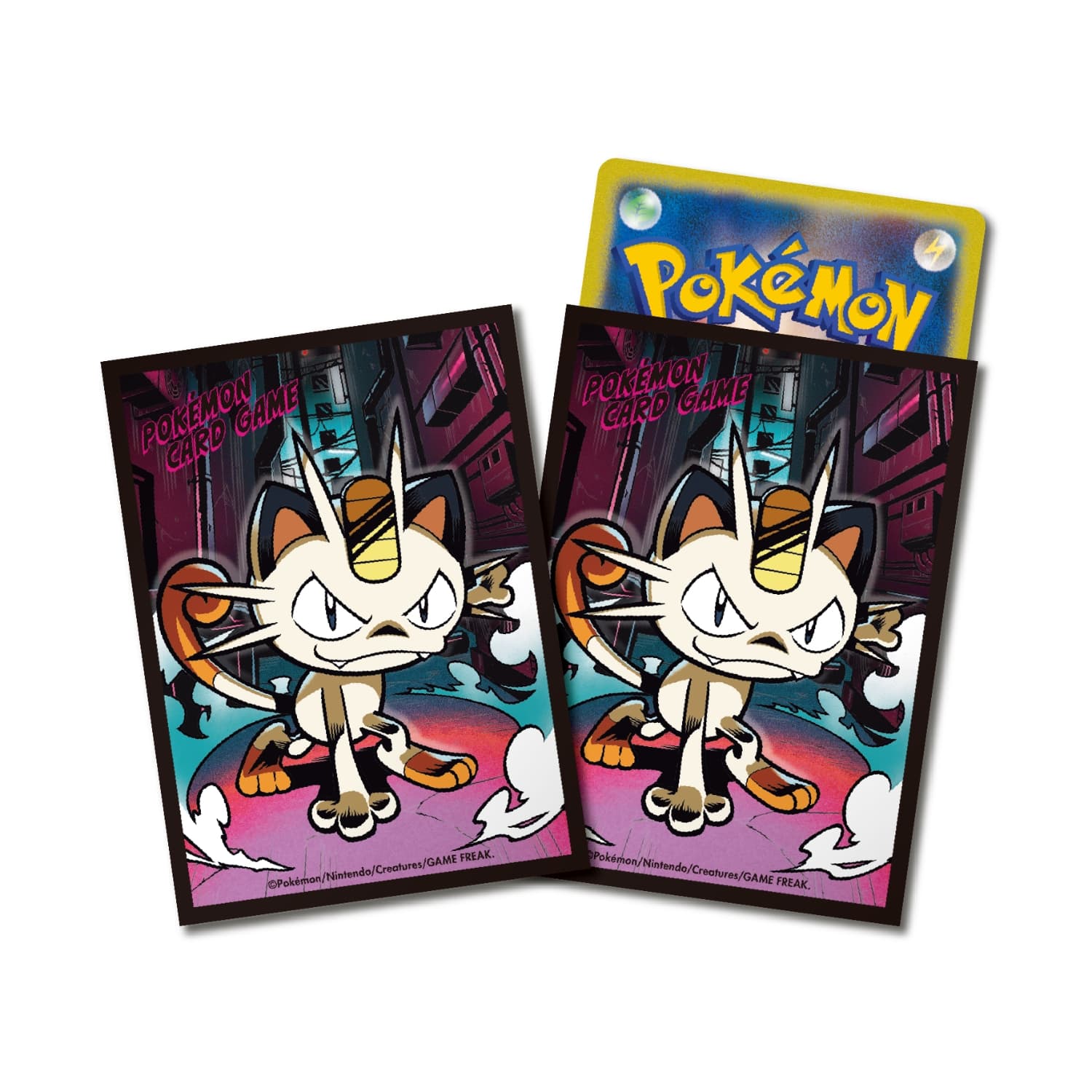 Pokémon TCG Premium Gloss Deck Shields – Meowth (#52) | Japan Exclusive