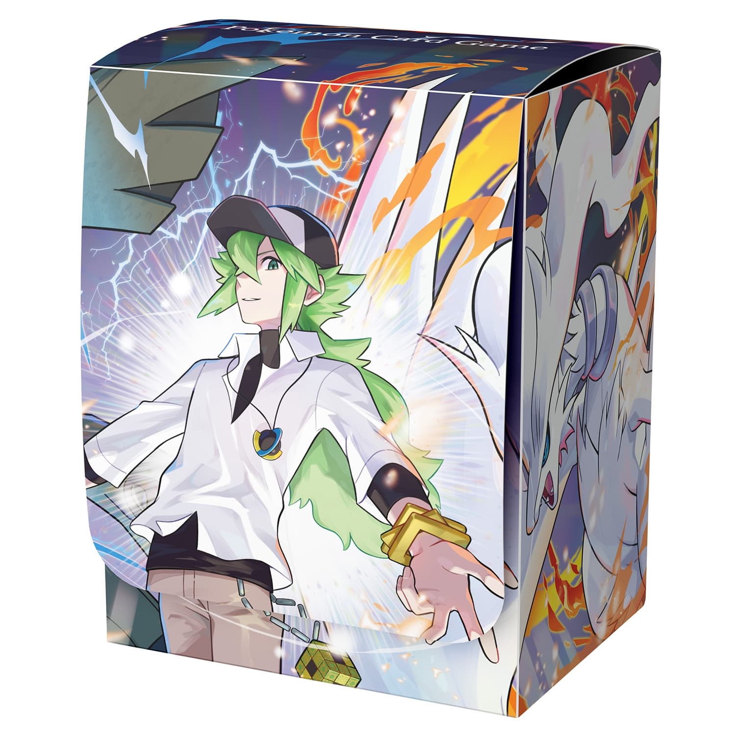 Pokémon TCG Deck Case – N, Reshiram (#643) & Zekrom (#644)
